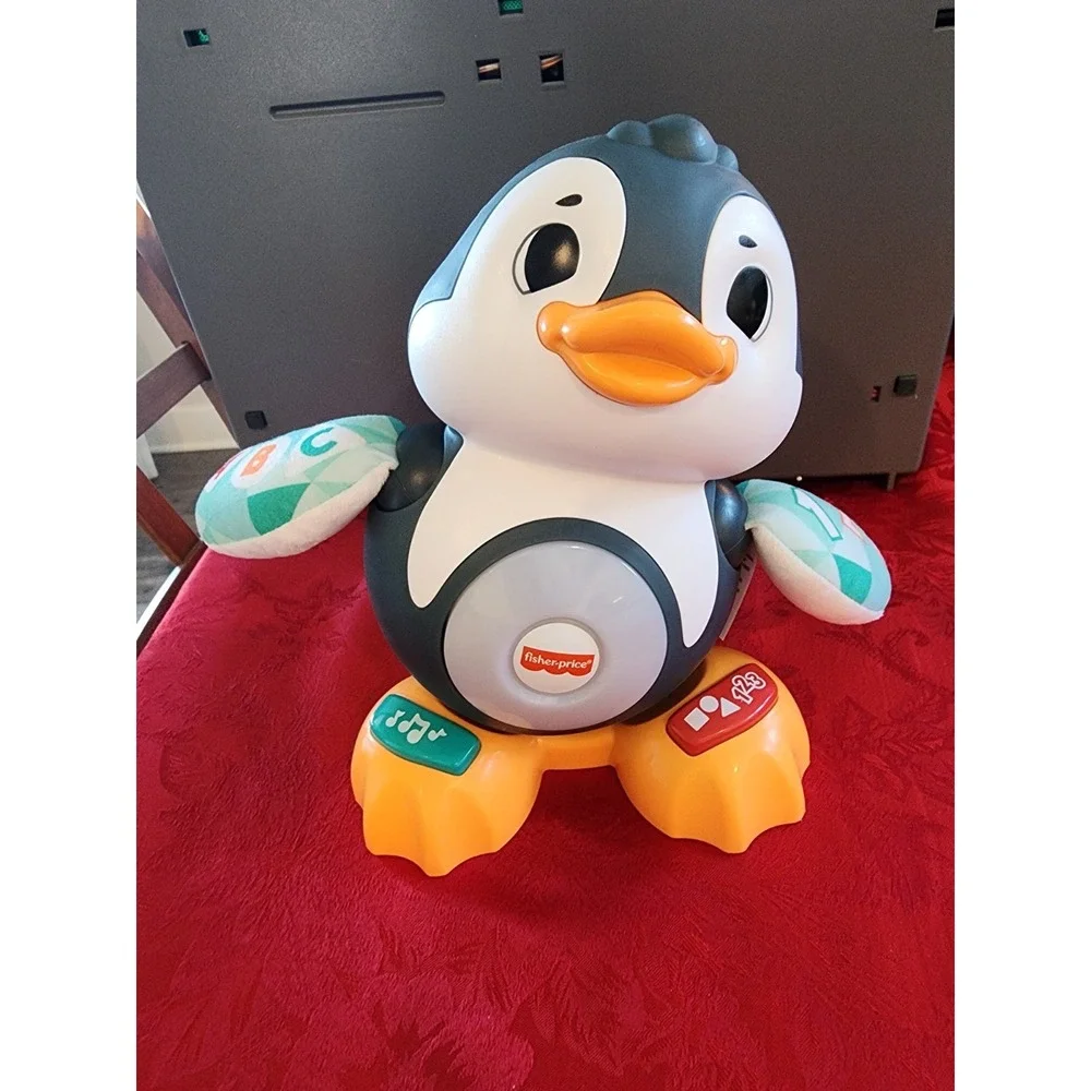 Fisher-Price Linkimals Cool Beats Penguin Learning Toy Lights Sounds Tested